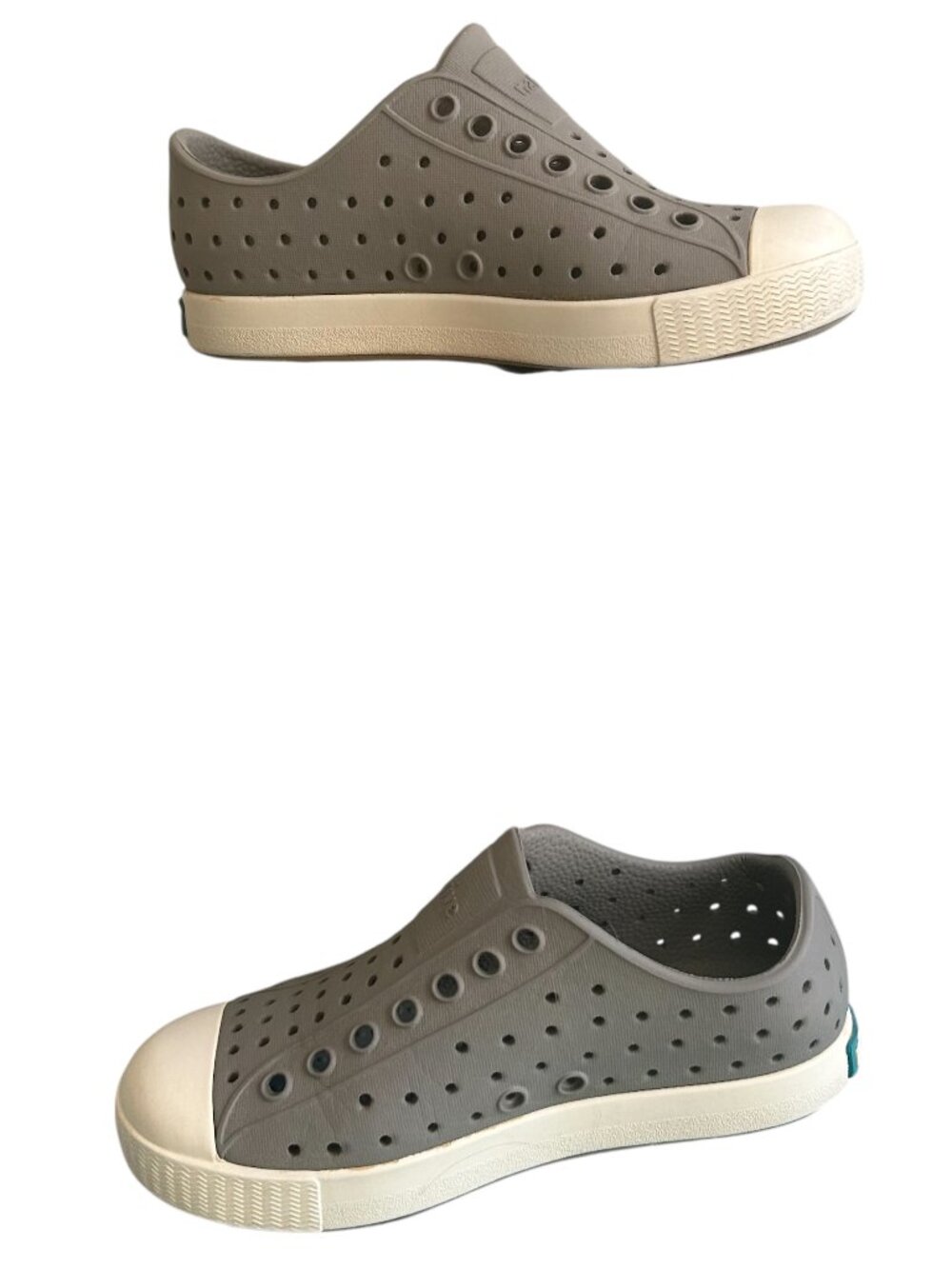 Native Jefferson Little Boys Slip On Shoes Sneakers Sandals Size 10 Gray